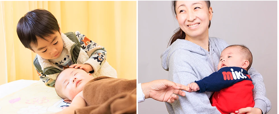お子様の患者の様子