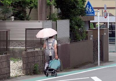 治療中の画像